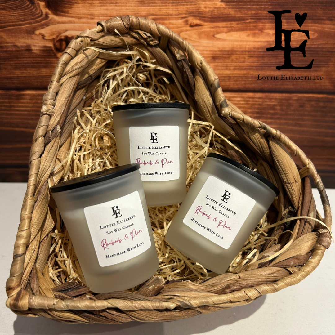 Rhubarb & Plum | Candle | Small