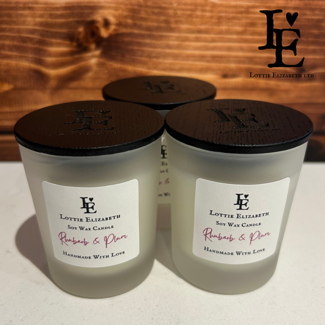 Rhubarb & Plum | Candle | Small