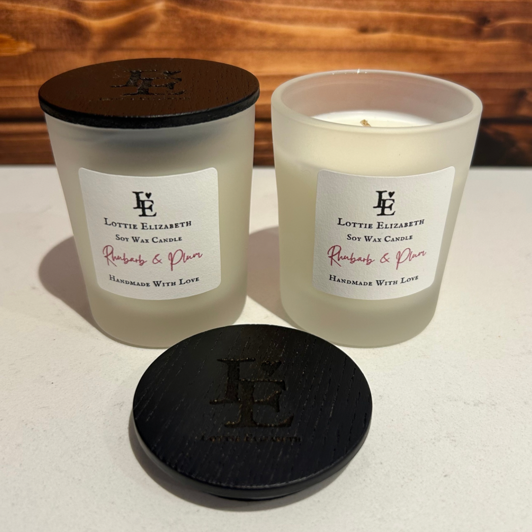 Rhubarb & Plum | Candle | Small