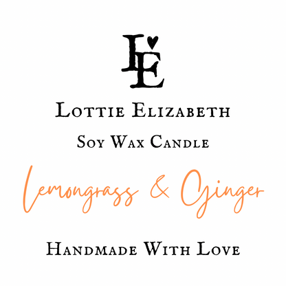 Lemongrass & Ginger | Candle | Small