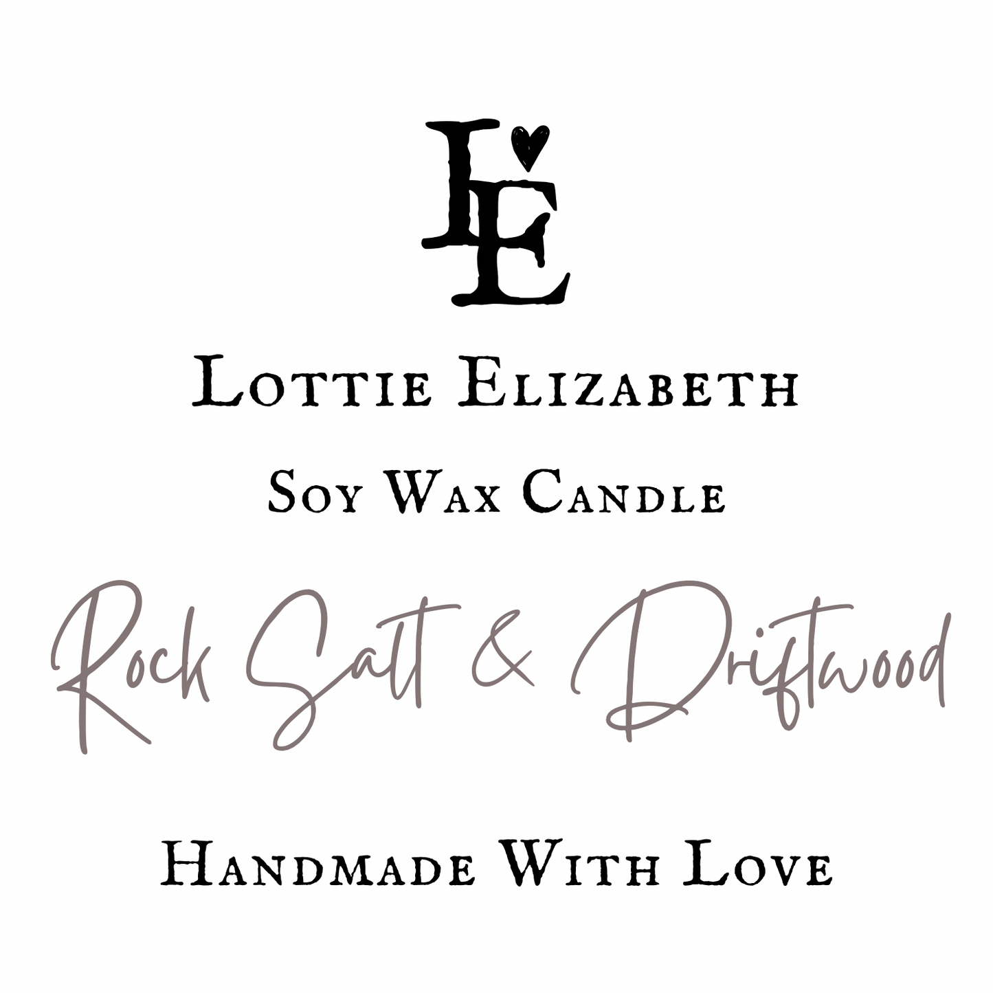 Rock Salt & Driftwood | Candle | Small